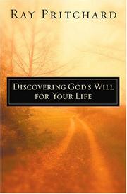 Cover of: Discovering God's Will for Your Life