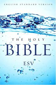 Cover of: ESV Holy Bible