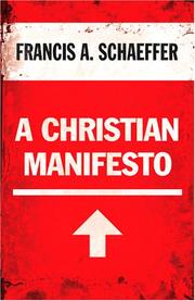 Cover of: A Christian Manifesto by Francis A. Schaeffer