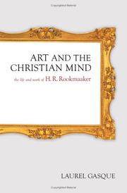 Cover of: Art and the Christian mind