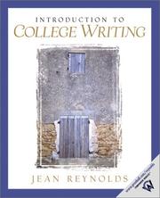Cover of: Introduction to college writing