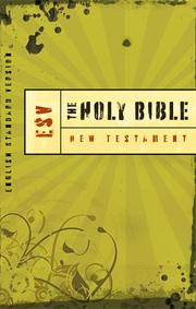 Cover of: ESV, Outreach New Testament