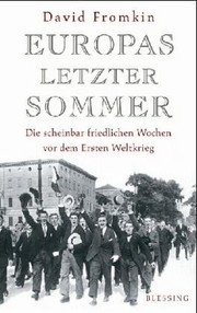 Cover of: Europas Letzter Sommer