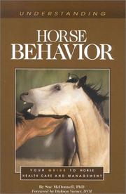 Cover of: Understanding Horse Behavior (Horse Health Care Library)