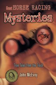 Cover of: Great Horse Racing Mysteries: True Tales from the Track