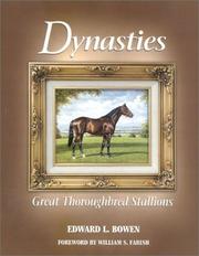Cover of: Dynasties | Edward L. Bowen