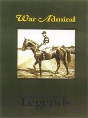 Cover of: War Admiral by BowenfEdwardL