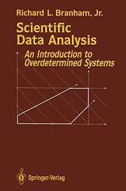 Cover of: Scientific data analysis by Richard L. Branham
