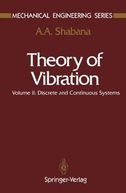 Cover of: Theory of vibration