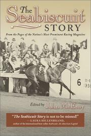 Cover of: The Seabiscuit Story: From the Pages of the Nation's Most Prominent Racing Magazine