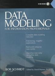Cover of: Data modeling for information professionals
