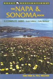 Cover of: The Napa & Sonoma Book by Timothy Fish, Peg Melnik