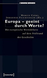 Cover of: Europa - geeint durch Werte? by Unknown