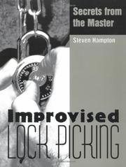 Cover of: Improvised Lock Picking: Secrets from the Master