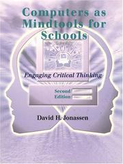 Cover of: Computers as mindtools for schools by David H. Jonassen