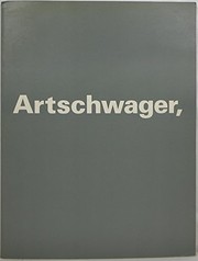 Cover of: Artschwager, Richard | Richard Armstrong