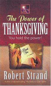 Cover of: The Power of Thanksgiving