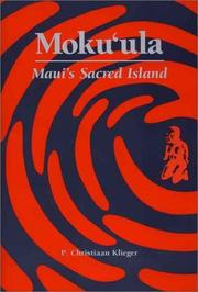 Cover of: Moku`ula" Maui's Sacred Island by P. Christiaan Klieger