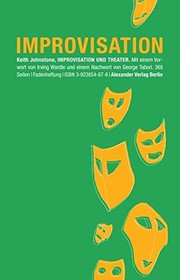 Cover of: Improvisation und Theater