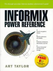 Cover of: Informix power reference