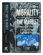 Cover of: Morality and the market | N. Craig Smith