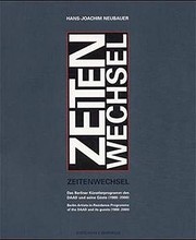 Cover of: Zeitenwechsel by Hans-Joachim Neubauer