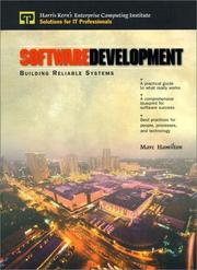 Cover of: Software Development by Marc Hamilton