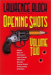 Cover of: Opening Shots, Vol. 2 | Lawrence Block