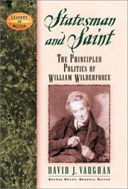 Cover of: Statesman and saint by Vaughan, David J.