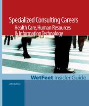 Specialized Consulting Careers by WetFeet