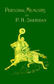 Cover of: Personal Memoirs of P. H. Sheridan Vol. 1 of 2