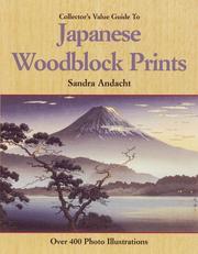 Cover of: Collector's Value Guide to Japanese Woodblock Prints by Sandra Andacht