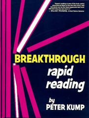 Cover of: Breakthrough rapid reading