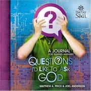 Cover of: Questions I'd Like to Ask God (Poetry of the Soul)