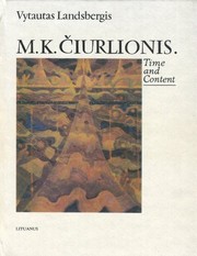 Cover of: M.K. Čiurlionis by Vytautas Landsbergis