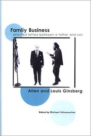 Cover of: Family business by Allen Ginsberg