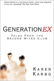 Cover of: Generation Ex: Tales from the Second Wives Club