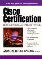 Cover of: CISCO Certification: Bridges, Routers & Switches for Ccies