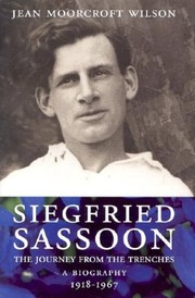 Cover of: Siegfried Sassoon by Jean Moorcroft Wilson