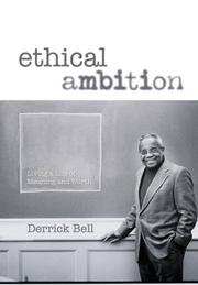 Cover of: Ethical Ambition: Living a Life of Meaning and Worth
