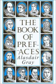 Cover of: The Book of Prefaces by Alasdair Gray, Alasdair Gray