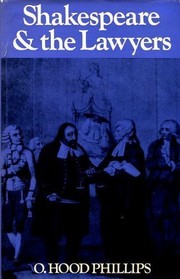 Cover of: Shakespeare and the lawyers | Owen Hood Phillips