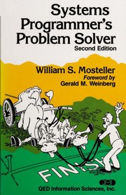 Cover of: Systems programmer's problem solver