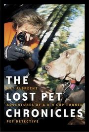 Cover of: The Lost Pet Chronicles by Kathy Albrecht