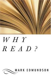 Cover of: Why read?