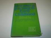 Cover of: Language and learning in early childhood