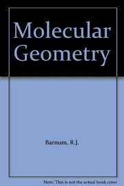 Cover of: Molecular geometry
