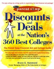 Cover of: Discounts and Deals at the Nation's 360 Best Colleges : The Parent Soup Financial Aid and College Guide