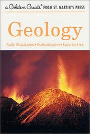 Cover of: Geology (A Golden Guide from St. Martin's Press) by Frank Harold Trevor Rhodes