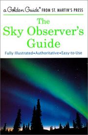 Cover of: The Sky Observer's Guide (A Golden Guide from St. Martin's Press) by R. Newton Mayall, Margaret Mayall, Jerome Wyckoff